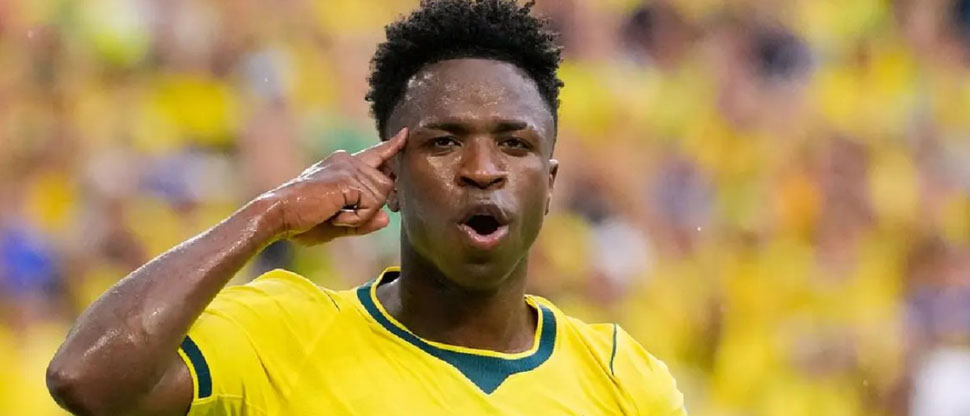 Vinicius Jr. llena de elogios a Carlo Ancelotti tras brillar con Brasil